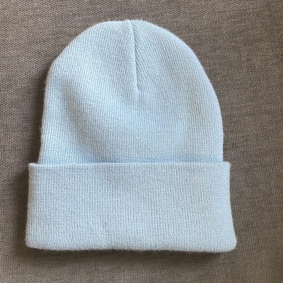 Carhartt knit beanie hat sky blue one size - Picture 2 of 3